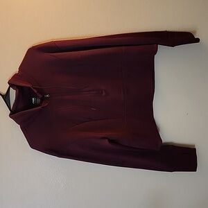 Avia Cranberry Red Athleisure Jacket Sz XL